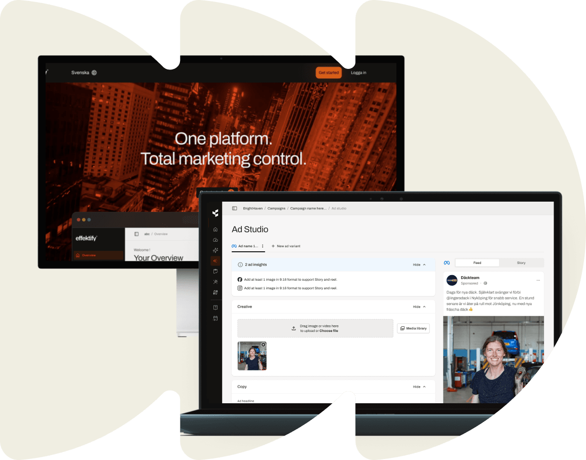 Effektify product collage