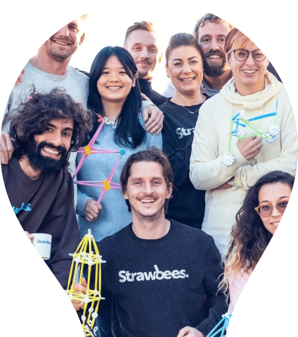 Strawbees team portrait
