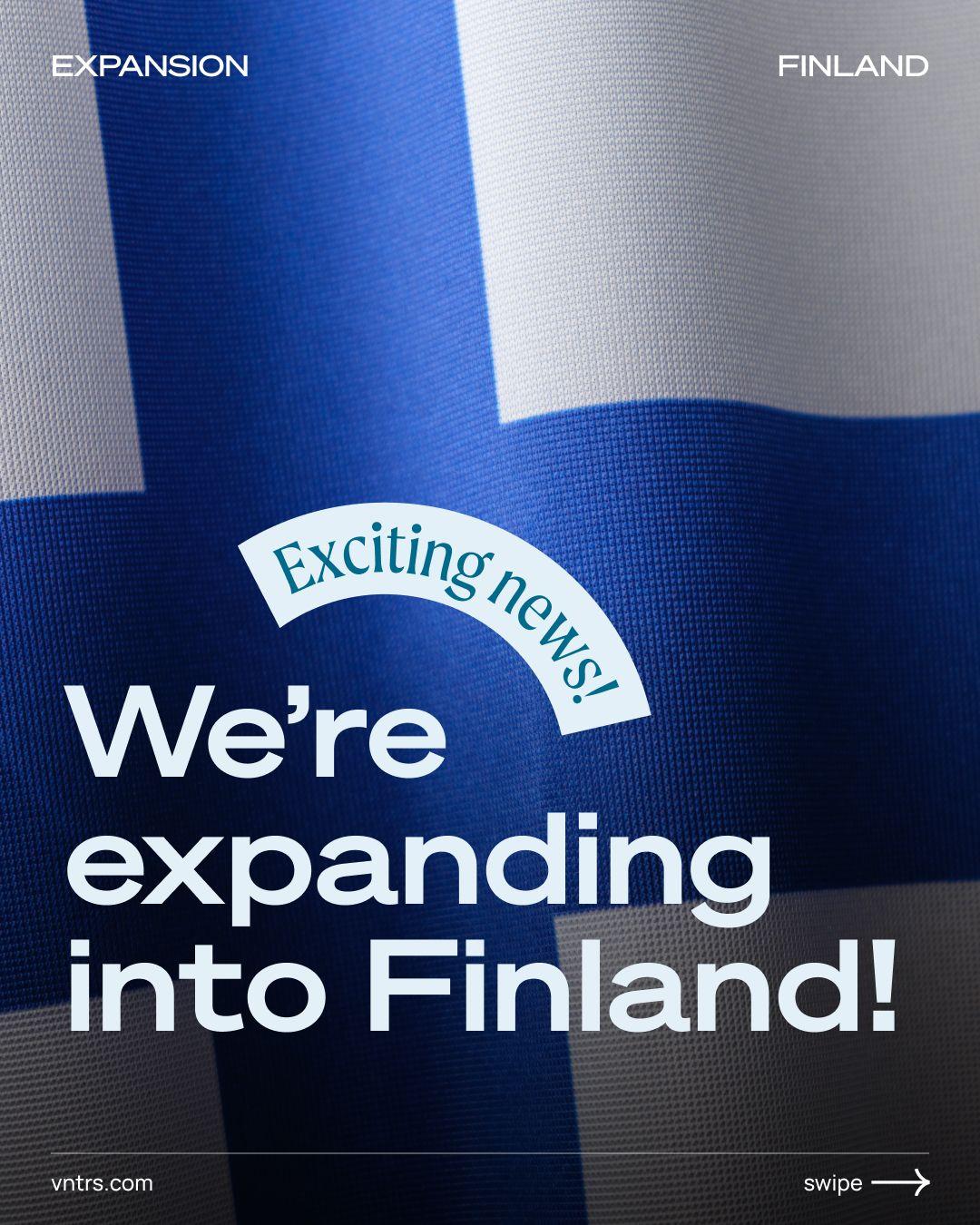 VNTRS expands to Finland
